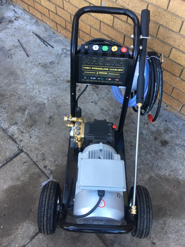 Single phase high pressure washer 220bar