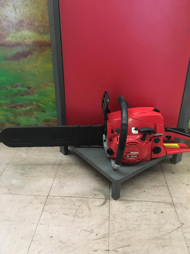 Red rhino petrol chainsaw